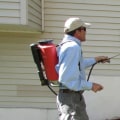 When should you spray pesticides around your house?